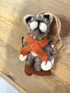 The Skiing Animal Ornament