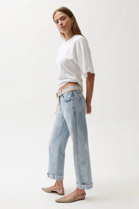 Pistola Kacey Mid-Rise Cuffed Jean