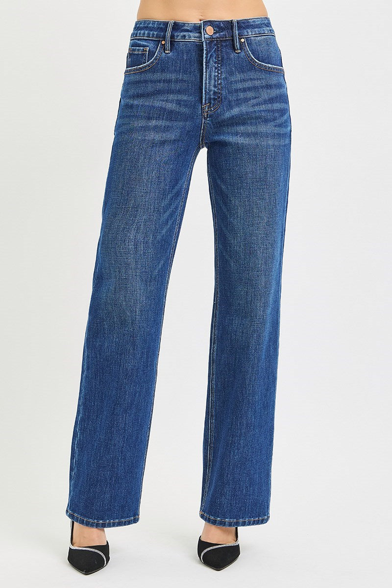 High Rise Straight Jean