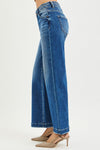 Waistband Detail Wide Leg
