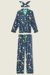 The Wild At Heart Tiger Print Flannel PJ Set
