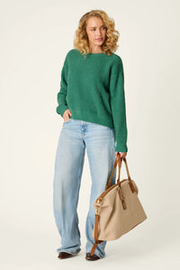 PJ Salvage Long Sleeve Cozy Chenille Waffle Top