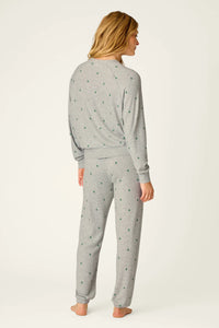 PJ Salvage Long Sleeve Happy Campawr Top