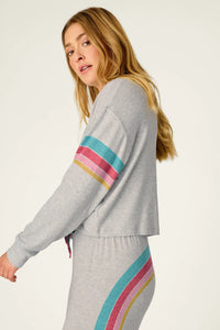 PJ Salvage Long Sleeve Takin' It Easy Club Top