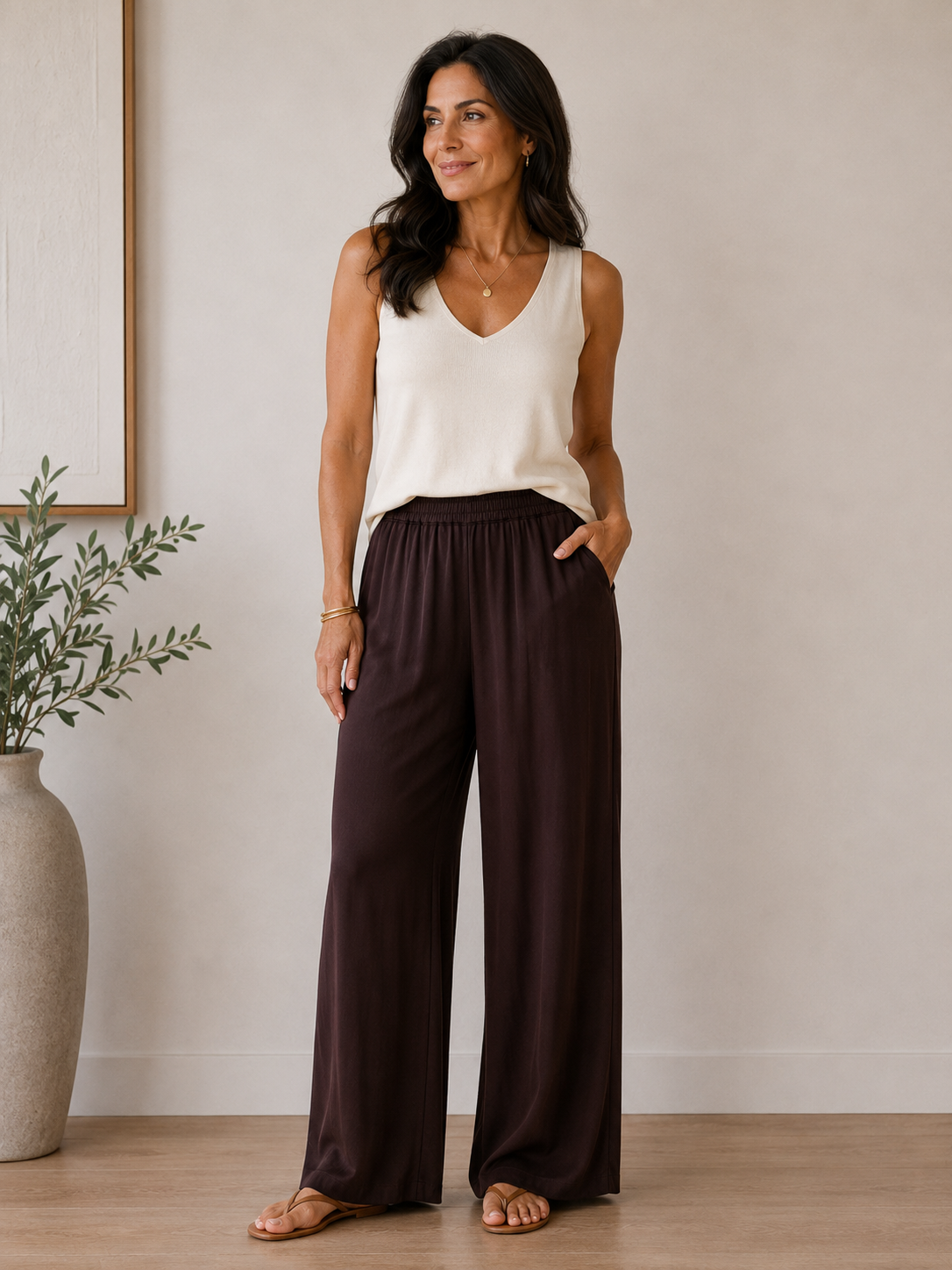 Silk Pants