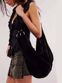 The Roma Suede Tote