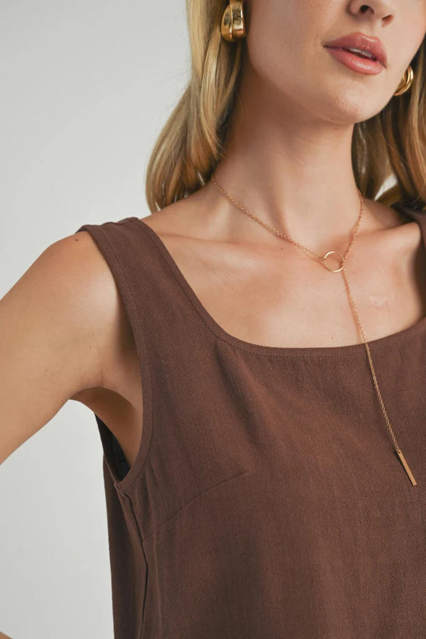 Sugarloaf Square Neck Tank