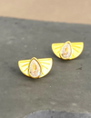 Hayley Studs + Sola Plate