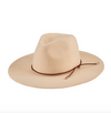 ANZA - PACKABLE FLOPPY FEDORA W/ FAUX LEATHER BAND