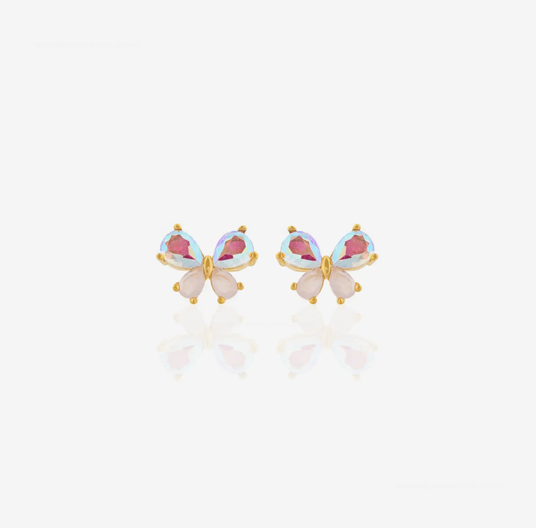 Kaleidoscope Butterfly Studs