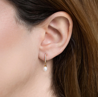 By the Seaside Dangle Hoops