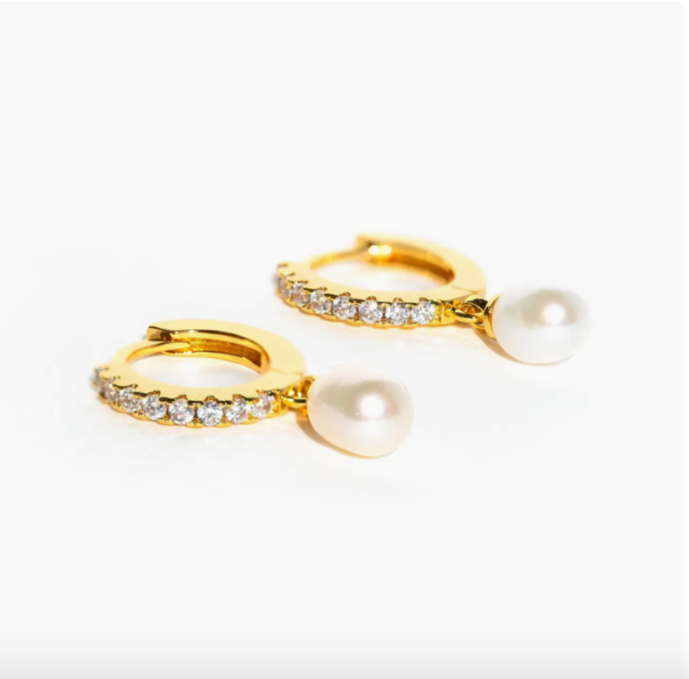 By the Seaside Dangle Hoops