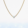 Tiny Opal Necklace