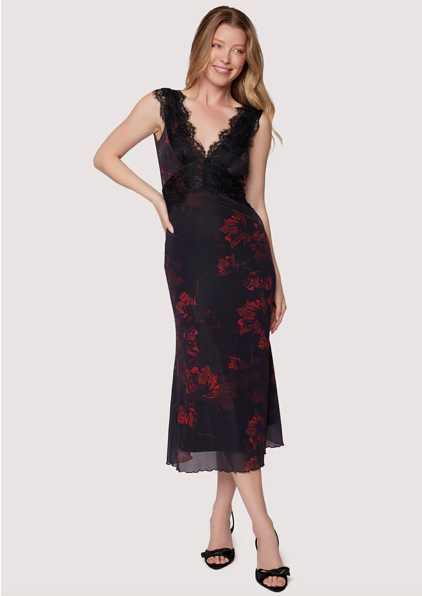 La Rose Midi Dress