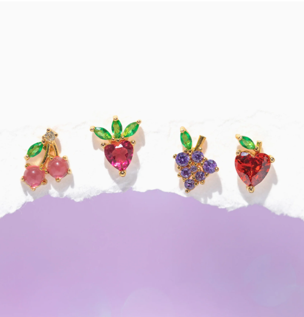 Fruit Basket Stud Set