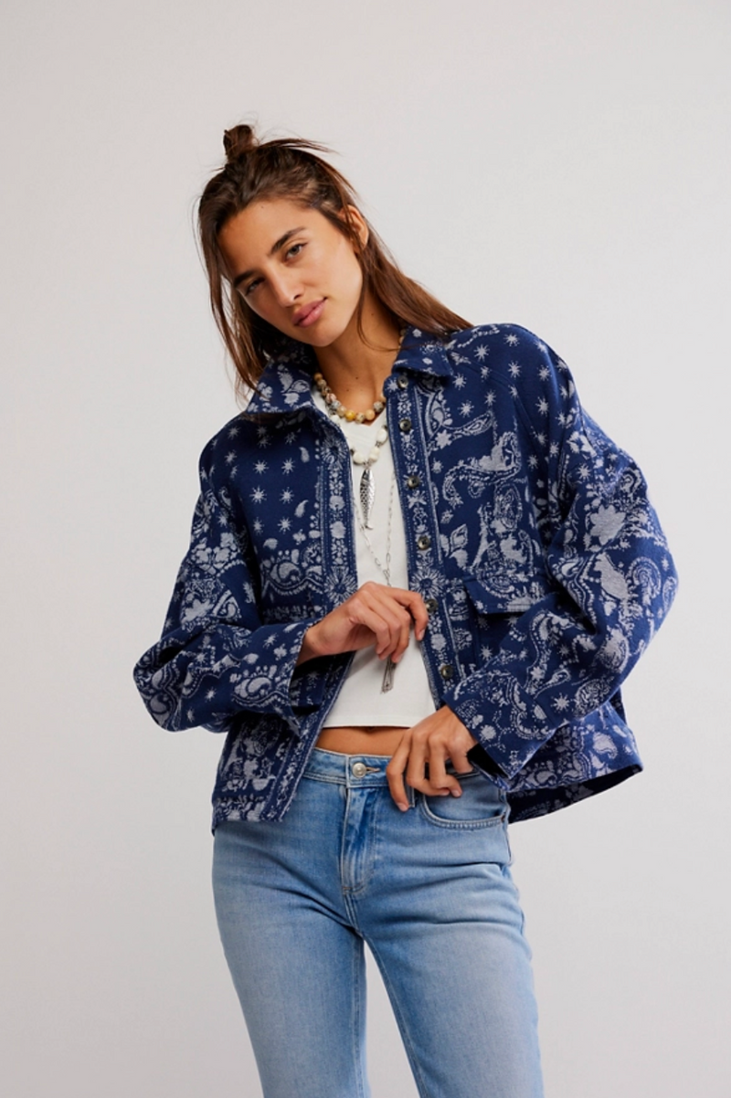 The Bandana Jacquard Jacket