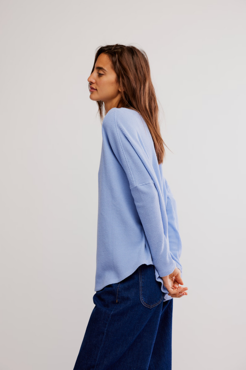 The Lattes Blue Thermal Shirt