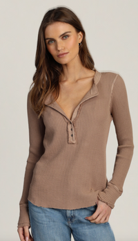 The Brooks Button Top