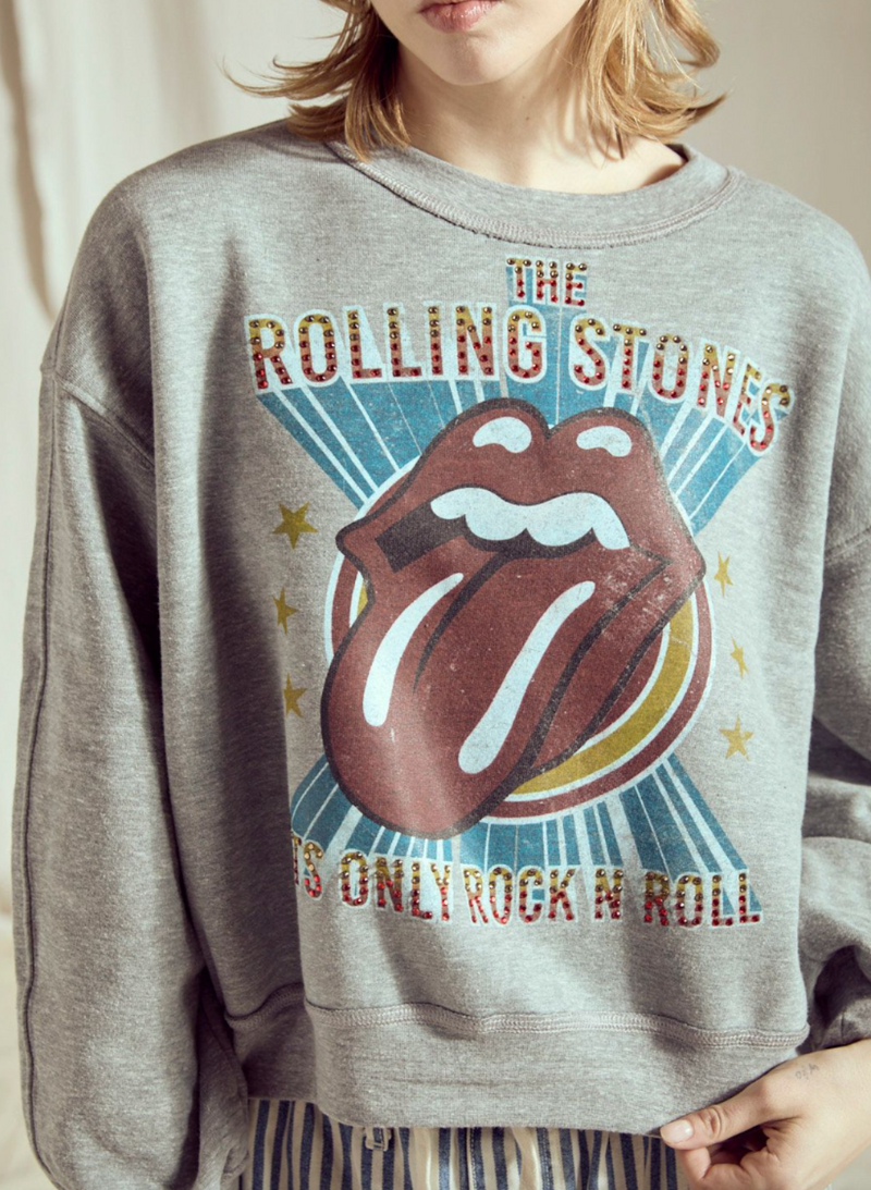 The Studded Rolling Stones Sweatshirt