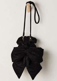 Belle Velvet Bow Bag