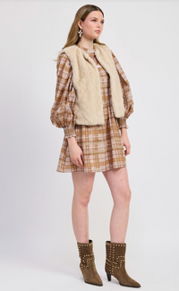 The Neveah Vegan Fur Vest
