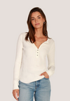 The Brooks Button Top