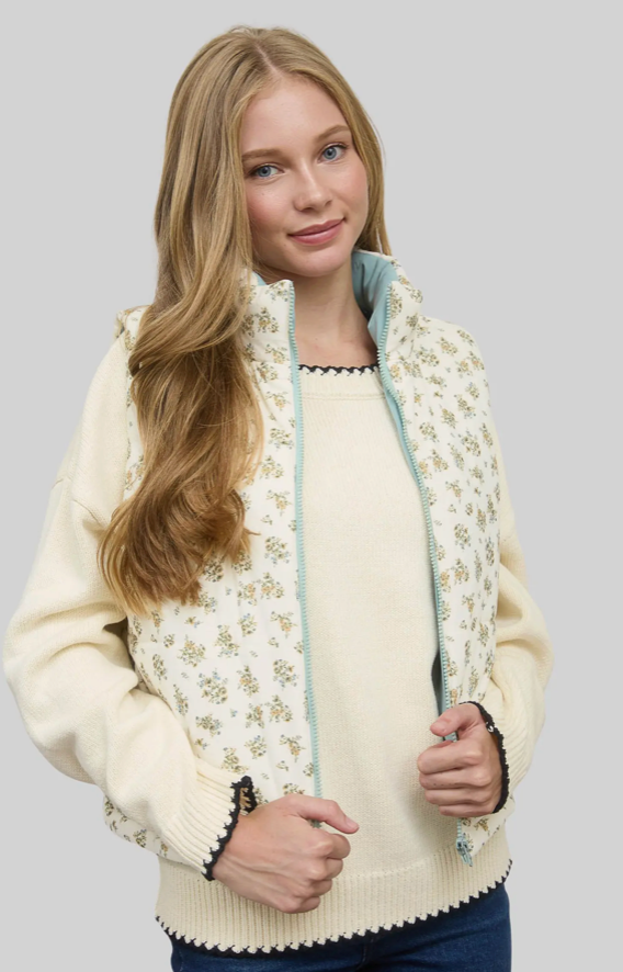 The Meadow Floral Vest