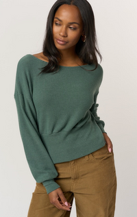The Brushed Rib Pullover