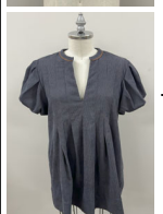 Puff Sleeve Corduroy Dress