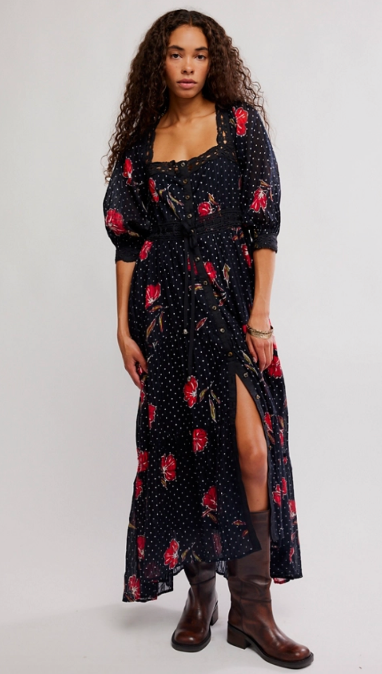 Morning Meadows Longsleeve Dress