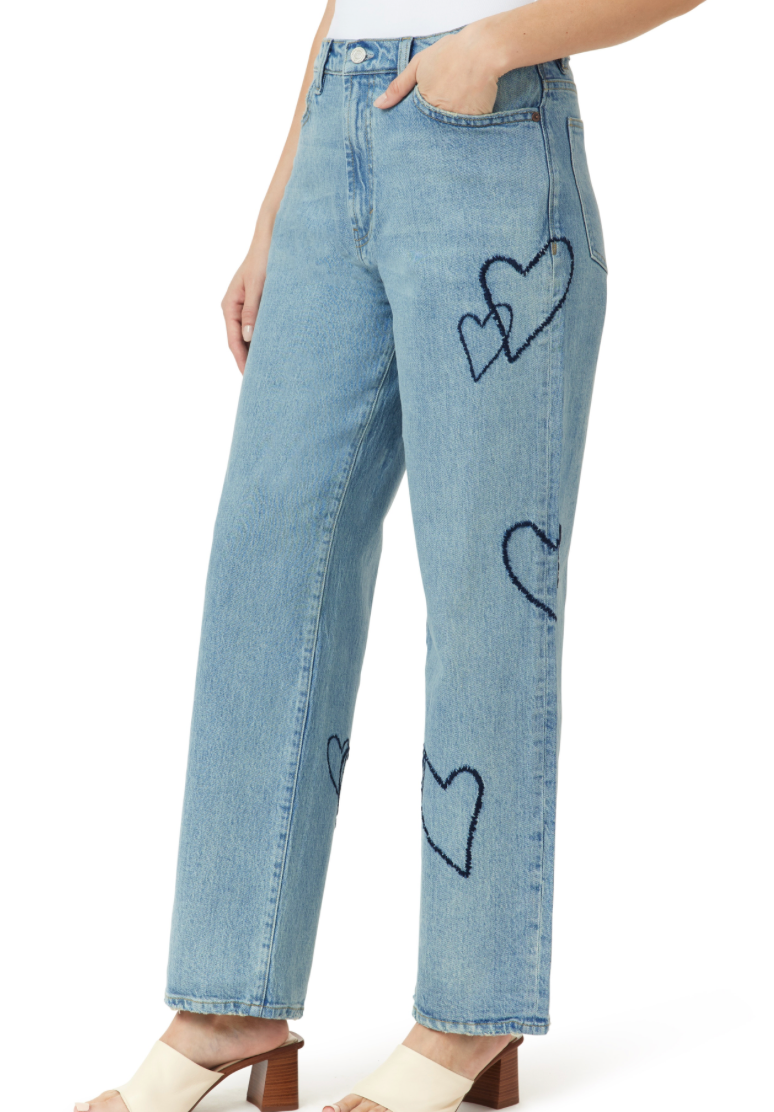 wythe hearted relaxed straight jean