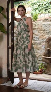 Veneria Halter Dress