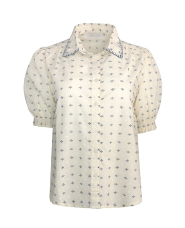 Lisbon Whipstitch Blouse