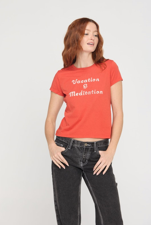 VACATION & MEDITATION TEE