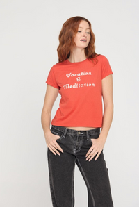 VACATION & MEDITATION TEE
