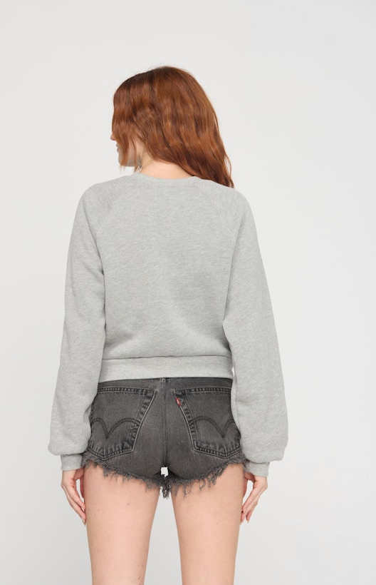 OUI OUI SHRUNKEN SWEATSHIRT