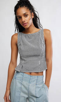 Free People SUNFADED TOP