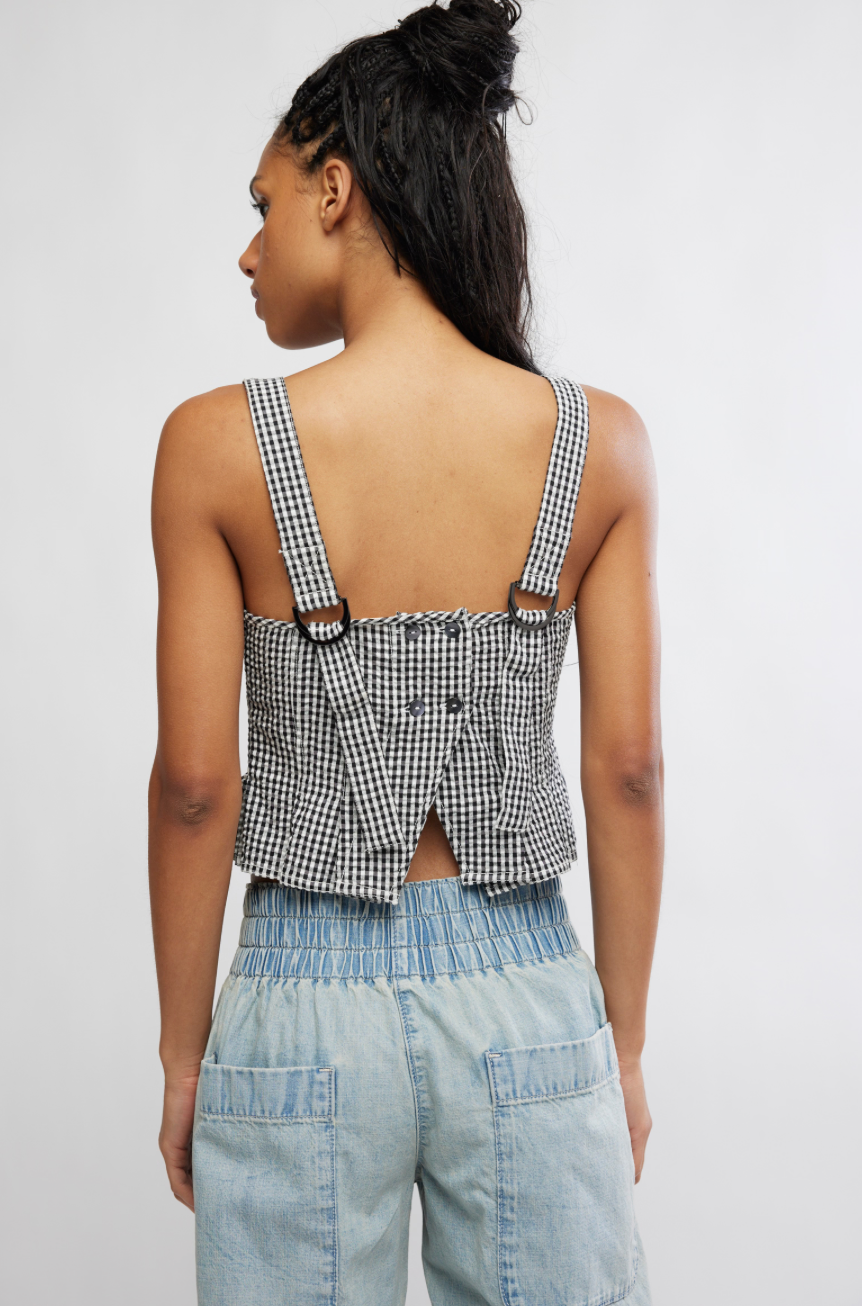 Free People SUNFADED TOP