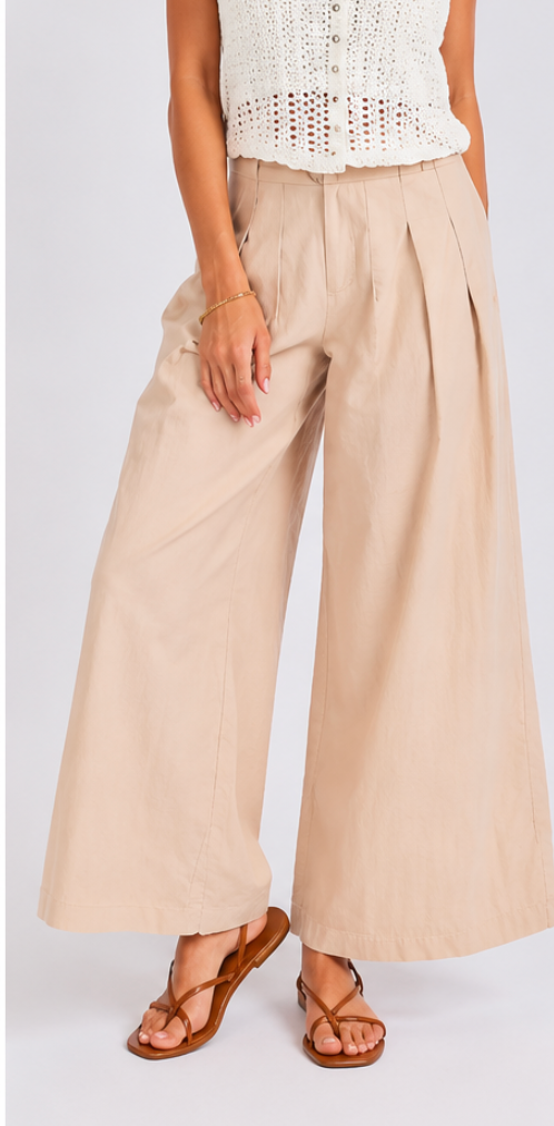 Sadie and Sage Two Step Pleated Pants