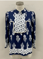 THML Long Sleeve Pattern Top