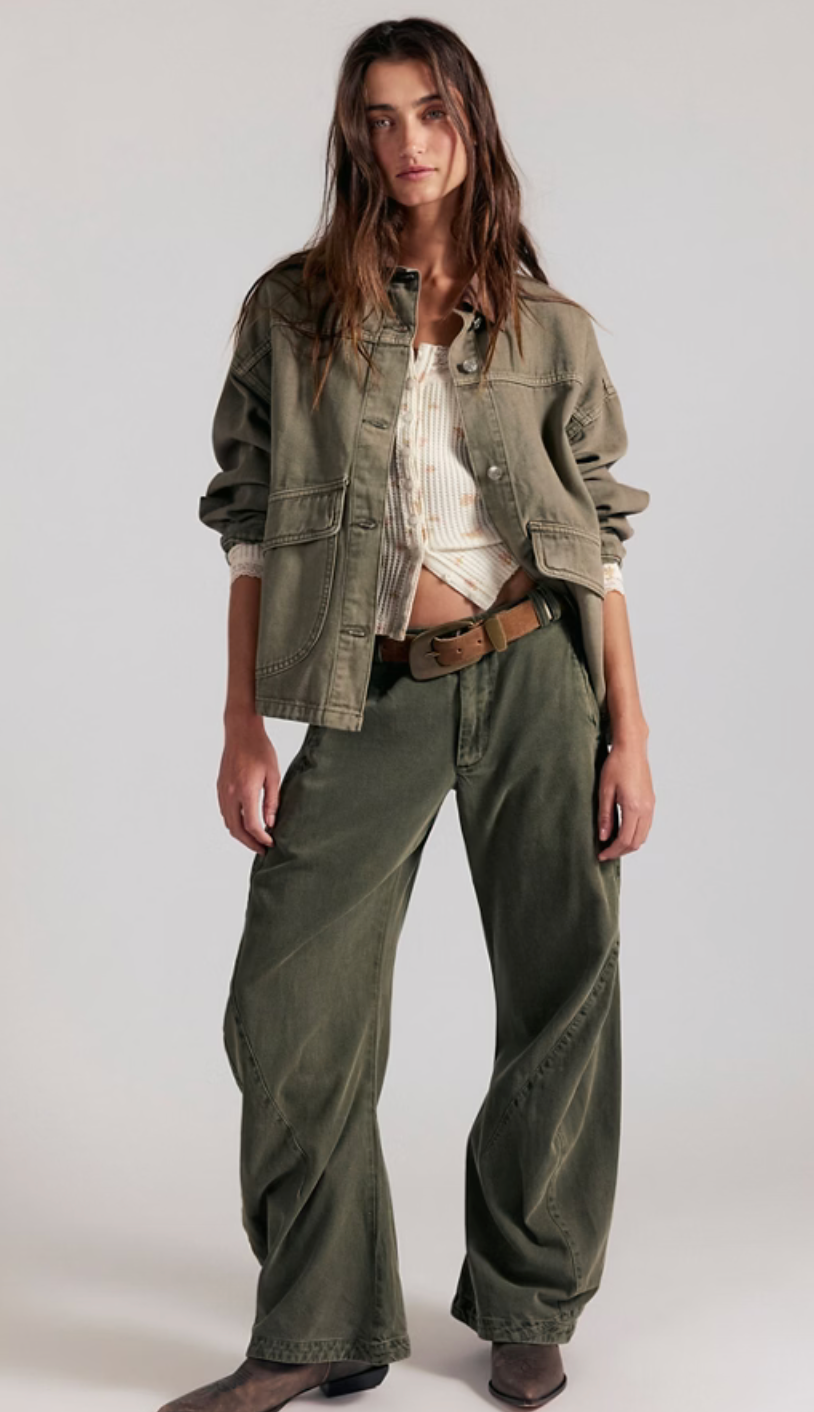 Free People Spotlight Washed Trousers