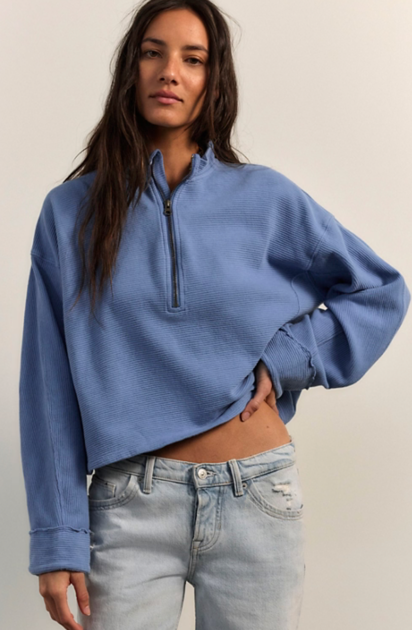 Free People Celeste Quarter-Zip