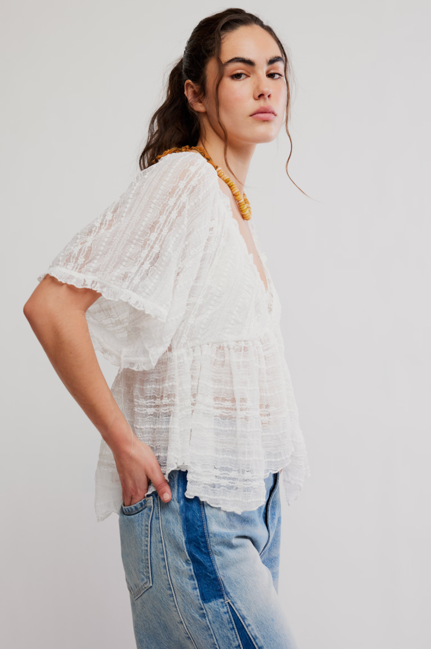Free People In Your Dreams Lace Top