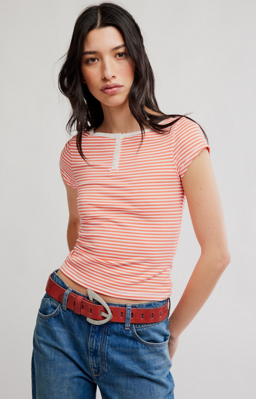 Free People Morning Pages Henley