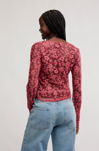 Free People Early Sunsets Layering Top