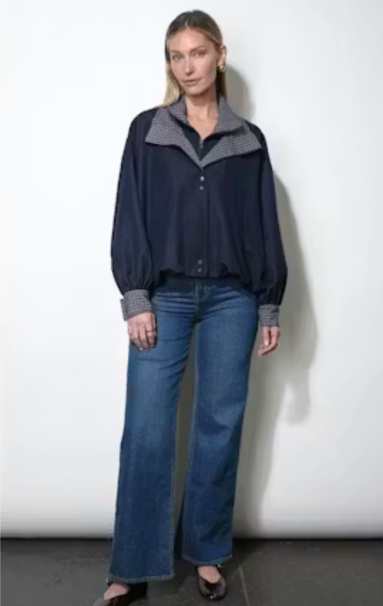 Greylin Livia Oversized Soft Denim Style Jacket