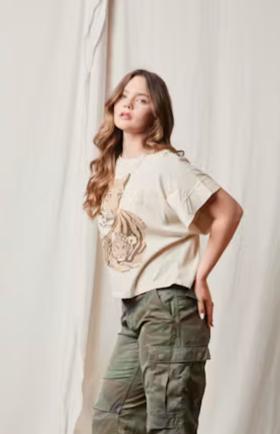 People of Leisure Emerald Gaze Tee