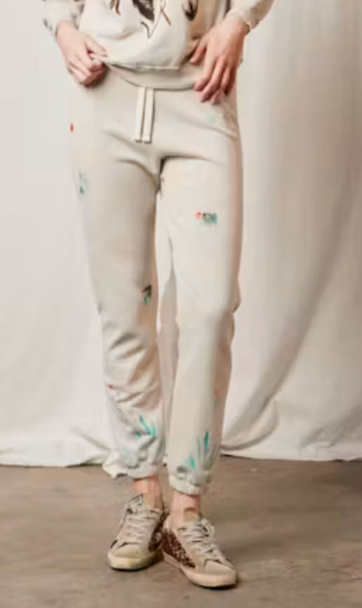 People of Leisure High Plains Stencil Joggers