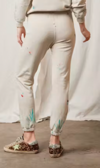 People of Leisure High Plains Stencil Joggers