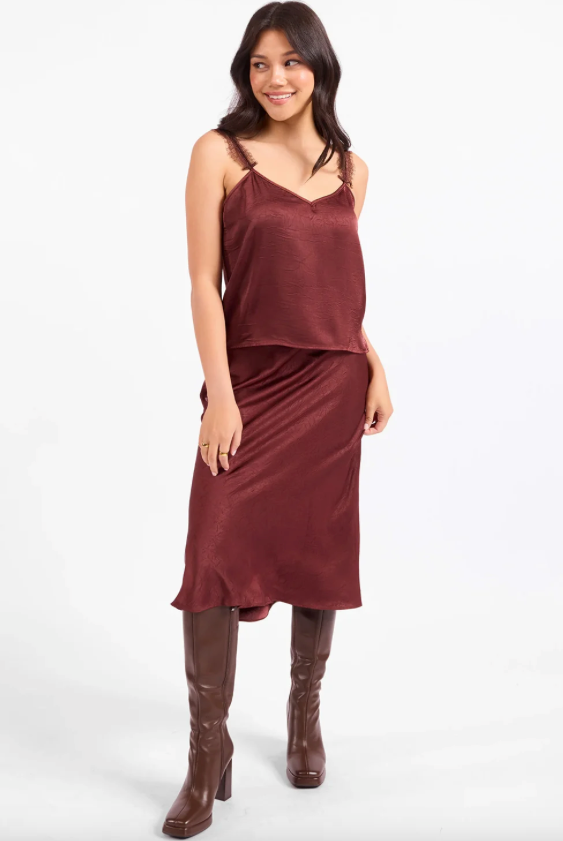 Sadie & Sage Ceremony Midi Skirt